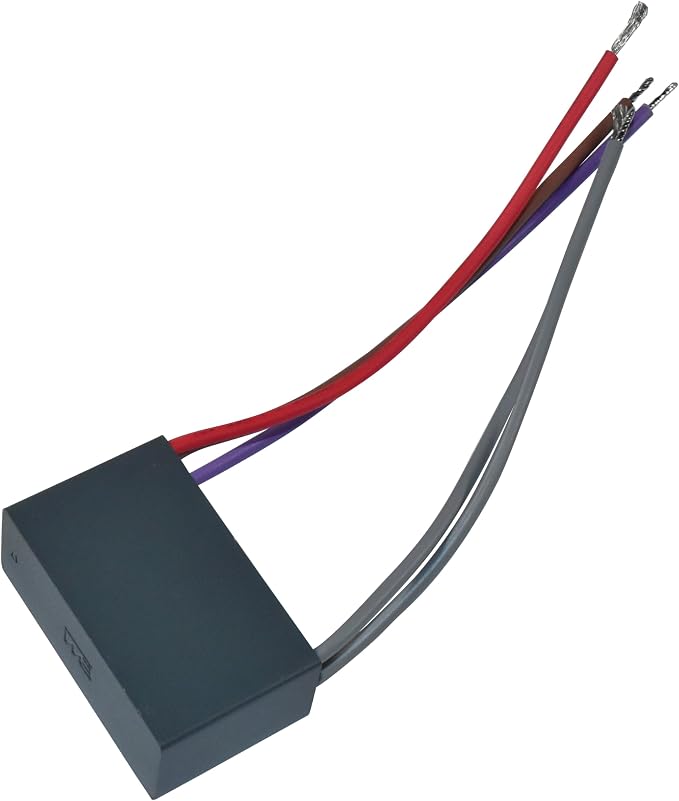 HQRP Capacitor Compatible with Harbor Breeze Ceiling Fan 2.5uf+3.5uf+4uf 5-Wire - Image 3