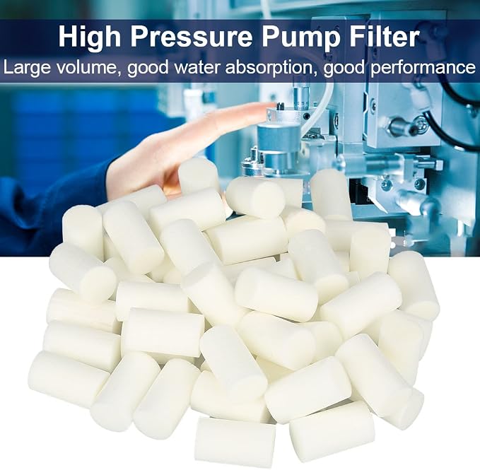 Fdit 50 Pcs Pump Filter Part Electric High Pressure Water Filters - Image 3