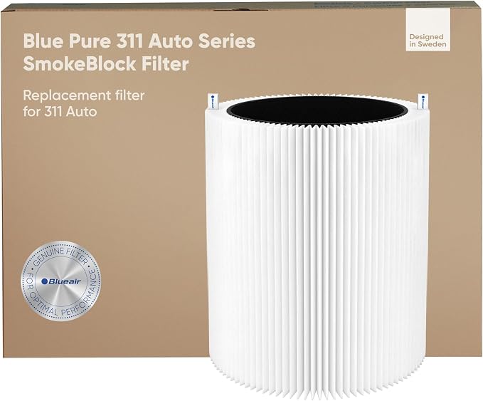 BLUEAIR Blue Pure 311 Auto SmokeBlock Genuine Replacement Filter, Extra Carbon by BlueairInc