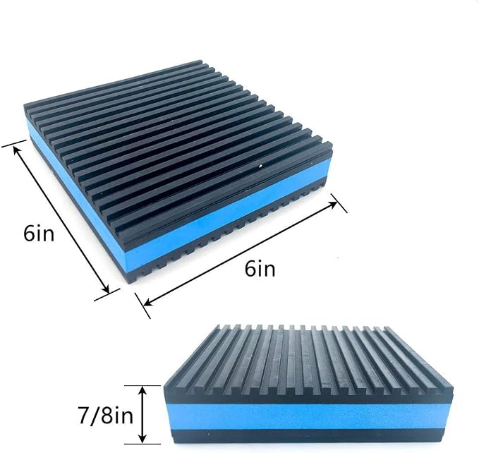 Forestchill Heavy Duty Anti Vibration Pads, Air Compressor, Washer and Dryer - Image 2