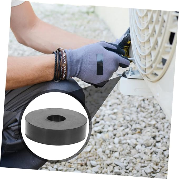 Healifty 20Pcs Shockproof Rubber Isolation Pads Heavy Duty Vibration Floor - Image 6