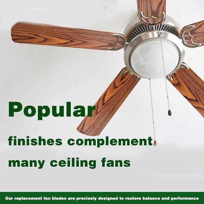16 " Wooden Fan Blades - Image 6