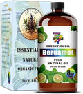 Bergamot Essential Oil (8 oz / 240 ml) – Bergamot Oils for diffusers, humidifiers, Home Baths, Cleaning Products, Yoga, DIY Soaps and DIY Scented Candles