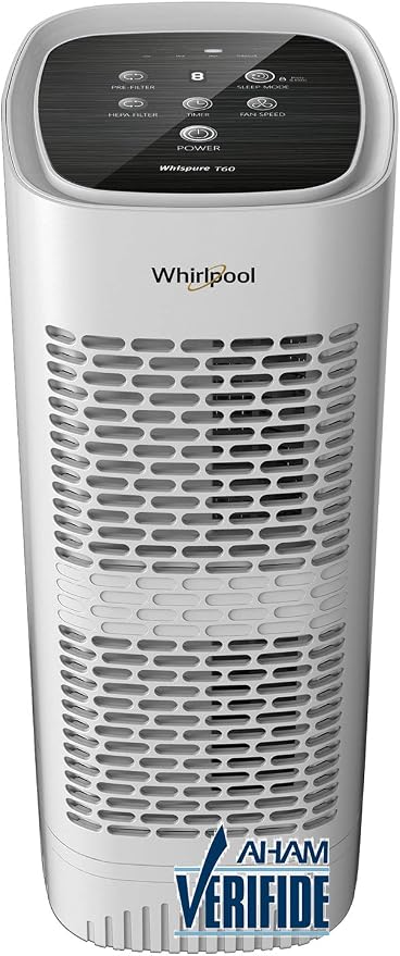 Whirlpool, WPT60P Whispure True Hepa Air Purifier, Activated Carbon Advanced by Unknown