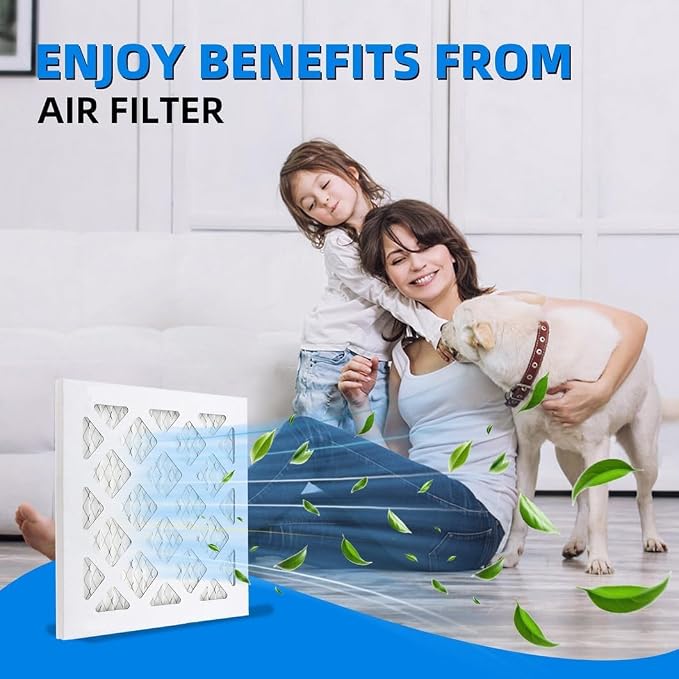 20x25x1 Furnace Air Filters, MPR 1900 & FPR 10, MERV 13 Pleated Air Filter - Image 6