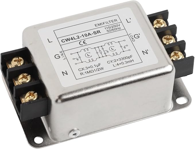 Single-Phase Two-Stage Power Supply Filter by Unknown