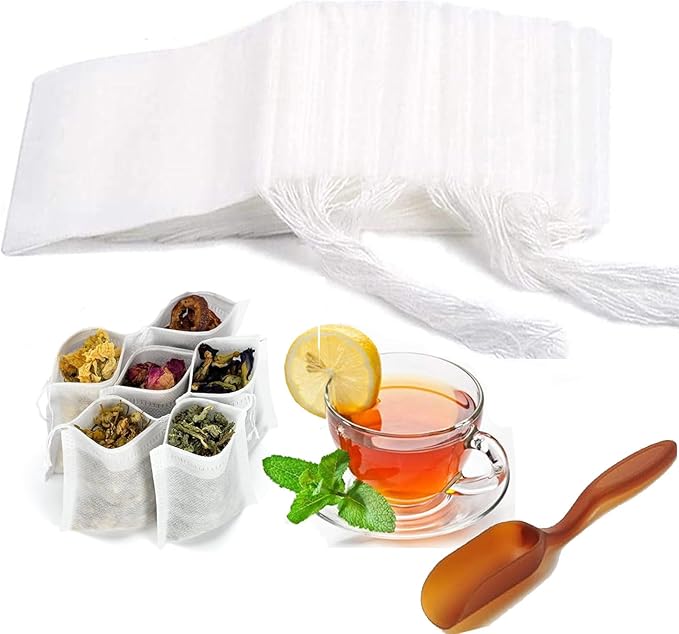 300Pcs Tea Filter Bags, Disposable Tea Filter Bags by Shelling+Home