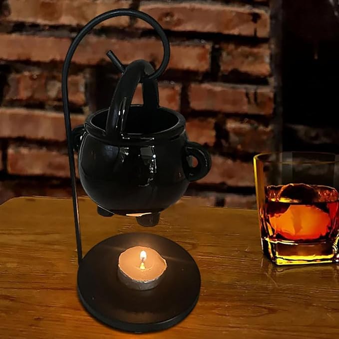 Creative Design Ceramic and Iron Candle Warmer - Image 6