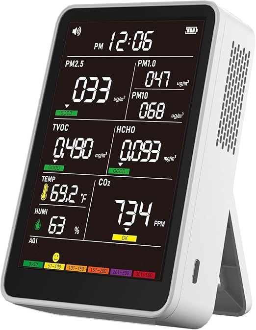 Professional Indoor Air Quality Monitor by AirWhisperAirQualityMonitor