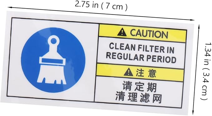 Industrial Equipment Decal Warning Label Sticker - Image 2