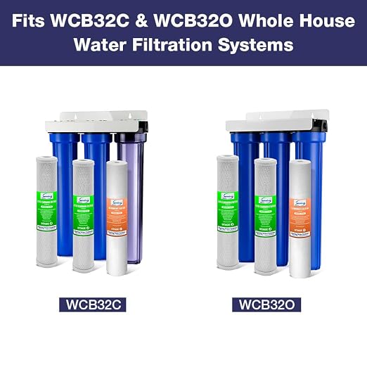 iSpring F3WCB32 20" x 2.5" Whole House Water Filters - Image 2