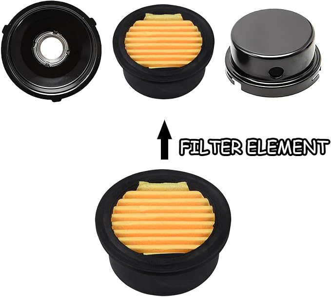 4Pcs Air Compressor Silencer Filter Elements, Air Compressor Intake Filter - Image 3