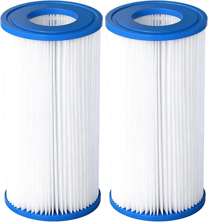 Pool Filter Cartridge for Type A or C, 2 Pack Compatible by DAYEAR