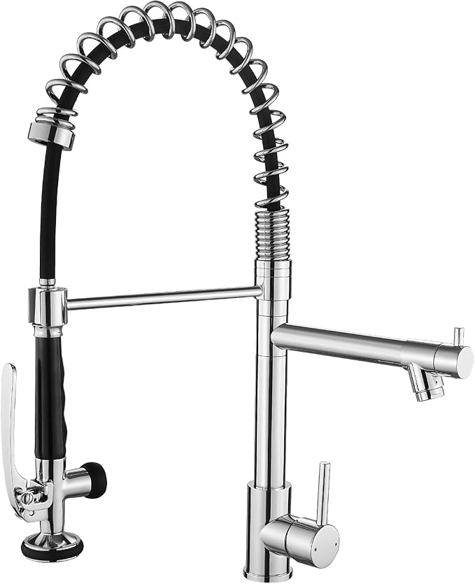 Fapully Chrome Kitchen Faucet by Fapully