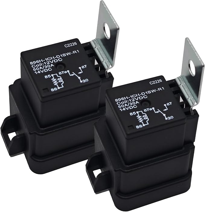 896H-1CH-D1SW-R1 Automotive Relay, 12VDC 50A SPDT Power Relay, Replacement - Image 6