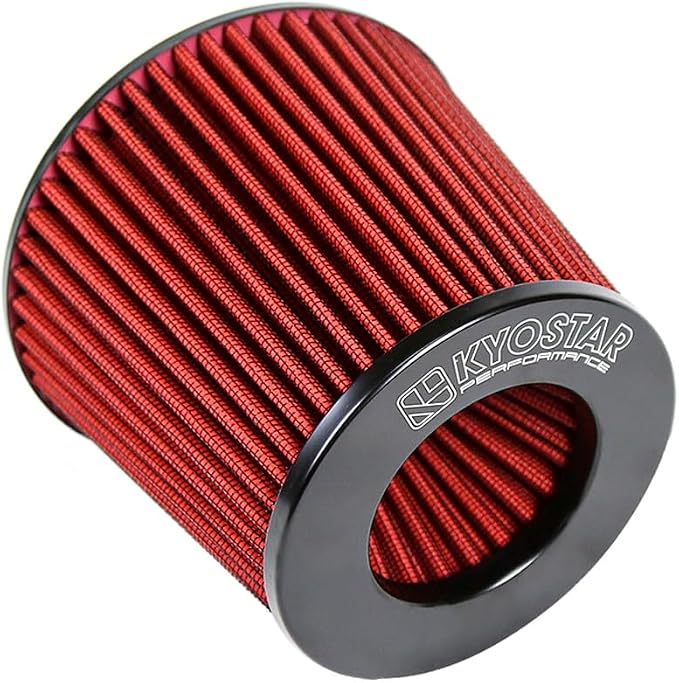 KYOSTAR Universal 3" High-Flow Air Filter, Reusable Cone Cold Air Intake - Image 6