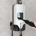 Automatic Toothpaste Dispenser Wall Mounted - Hands-Free Toothpaste Squeezer with 3 Speed Settings, 2 Toothbrush Holders & Strong Adhesive - Smart Bathroom Organizer for Kids and Adults