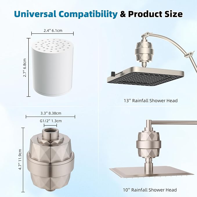 Hibbent Upgraded High Output Shower Filter - Image 6