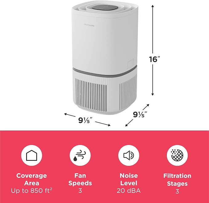 Frigidaire PureA300 HEPA Air Purifier - Image 3