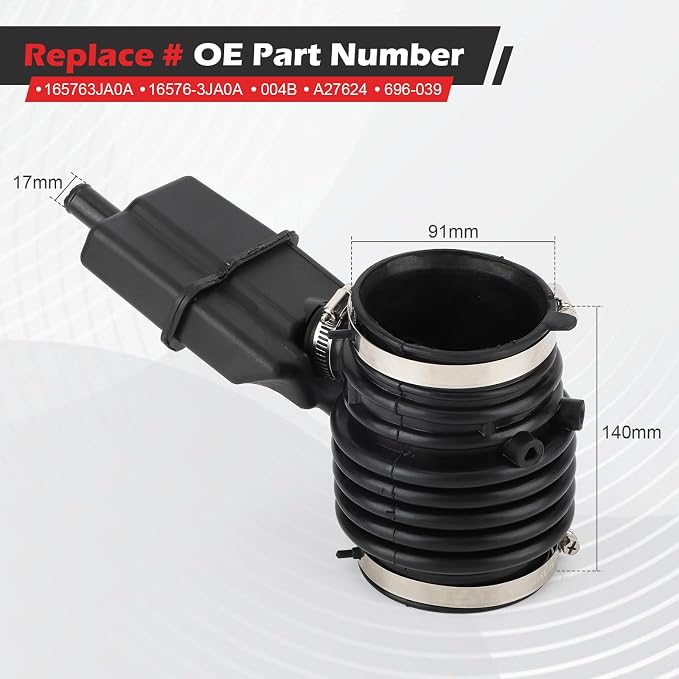 16576-3JA0A Engine Air Intake Hose - Image 7