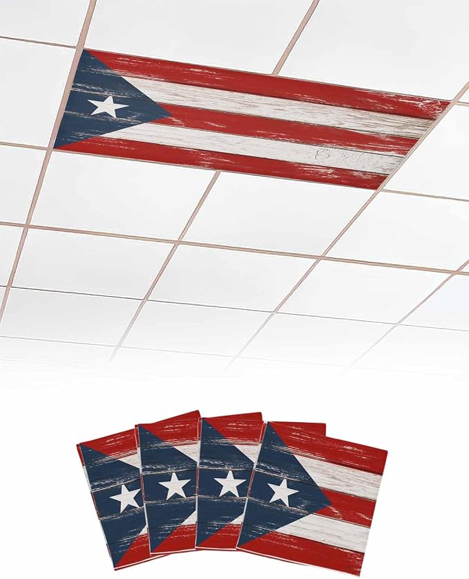 4PCS Fluorescent Light Covers Lampshade Ceiling Lights by Smile+Sunflower