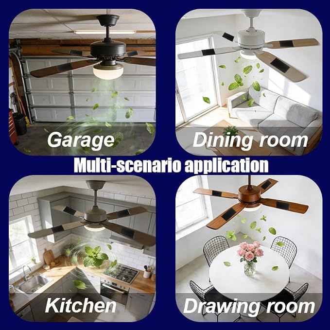 18 Pack Ceiling Fan Filters, Compact 4.8"x3.5" - Image 4