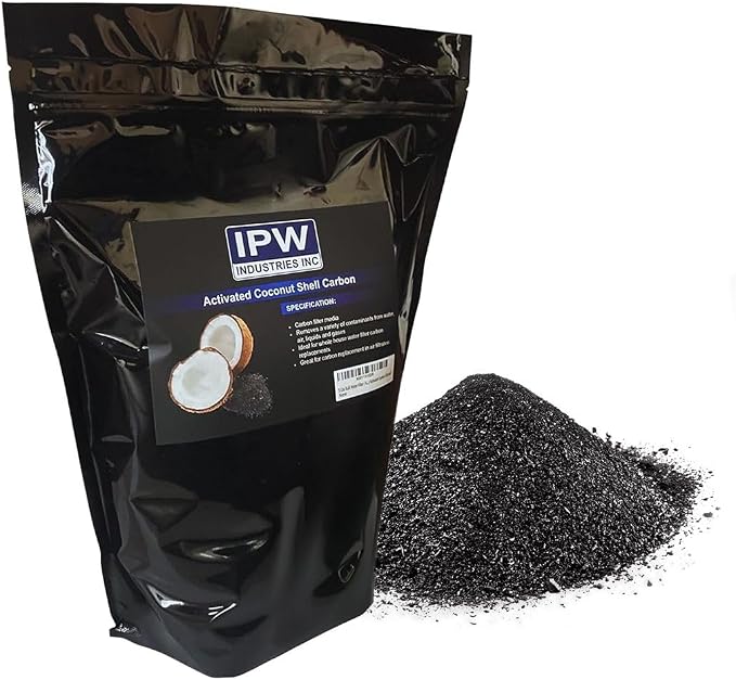5 Lbs Bulk Water Filter/Air Filter Refill Coconut Shell Granular Activated by Isopure_WaterIPWINDUSTRIES