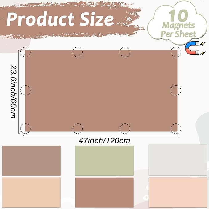 Wiooffen 6 Pcs Fluorescent Light Covers - Image 2