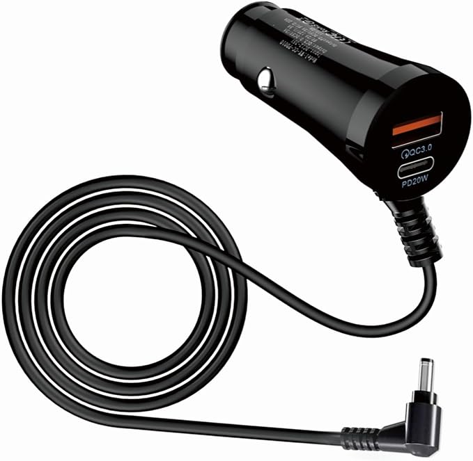 12V Car Charger Power Cord Adapter by SZFMSWE