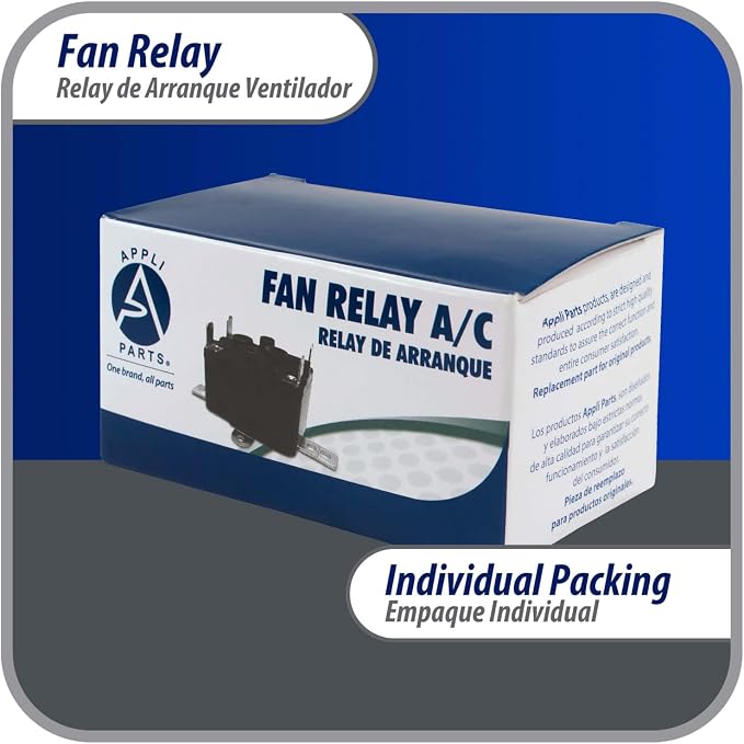 Appli Parts APFR-290 90-290, 24 VAC Coil, Heavy Duty Switching Fan Relay - Image 8