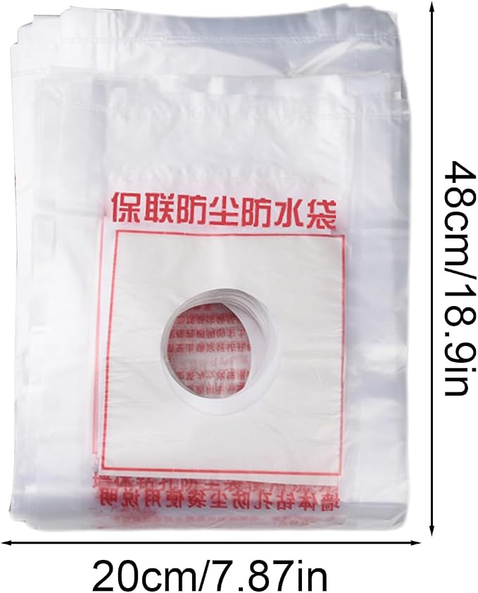 Electric Hammer Dust Bag – Drill Dust Sealr, Hole Saw Catcher | 100PCS Fine - Image 4