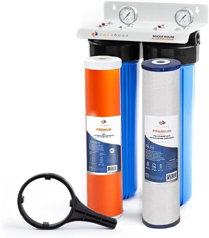 Aquaboon Whole House 2-Stage Water Filter System by Aquaboon
