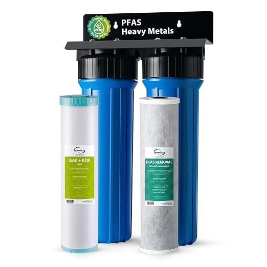 iSpring PFAS & Heavy Metal Whole House Water Filter System, Also Reduces by iSpring