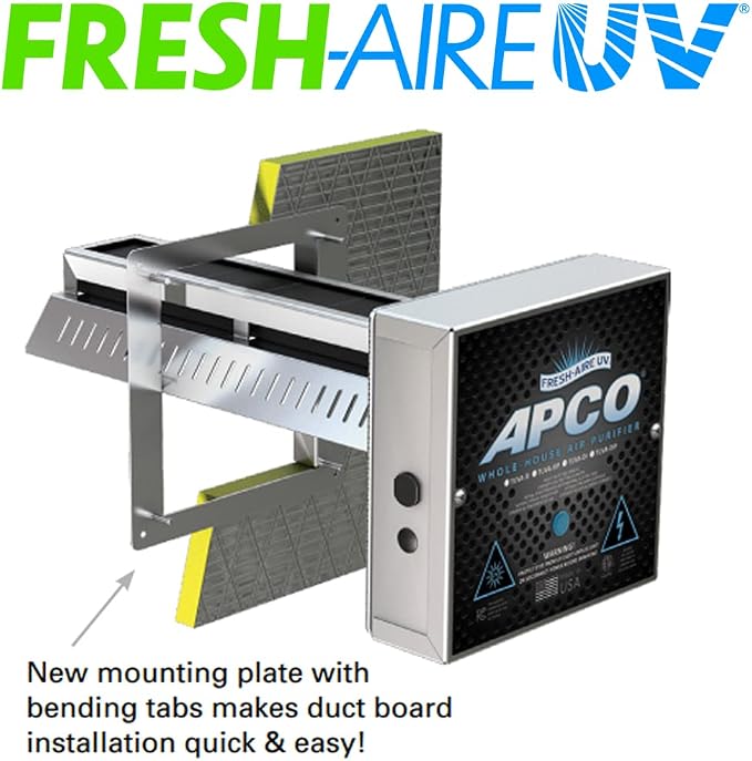 APCO Carbon Cell Matrix HVAC In-Duct UV Light Air Purifier - Image 8