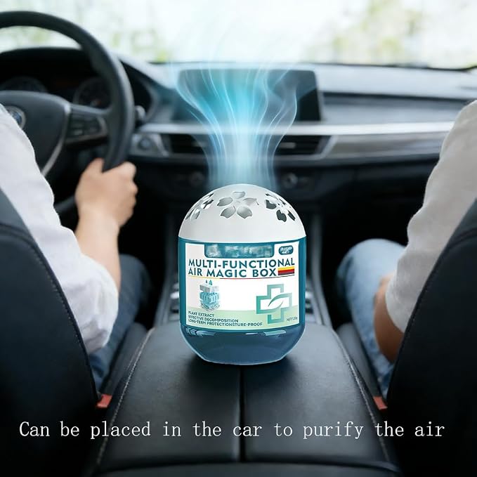 Air Magic Box, Indoor Air Purification Dust Removal Magic Box, Requires No - Image 2