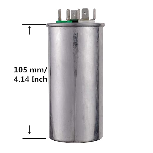 BOJACK 35+5uF 35 5 MFD ±6% 370V/440V CBB65 Dual Run Circular Start Capacitor - Image 2