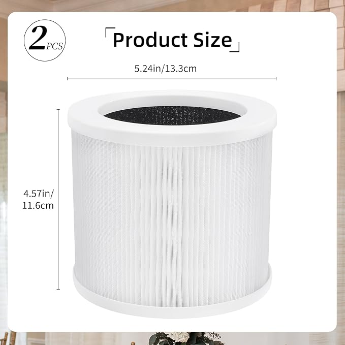2Pcs A1 Replacement Filter Compatible - Image 2