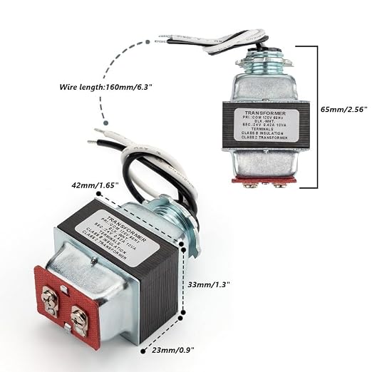 4010 Humidifier Transformer 110V to 24V 10VA | - Image 2