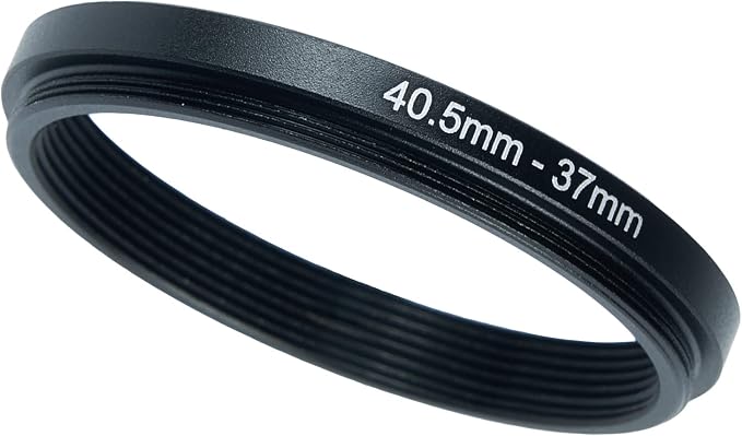 40.5mm to 37mm Step-Down Ring Filter Adapter by BETUYESS