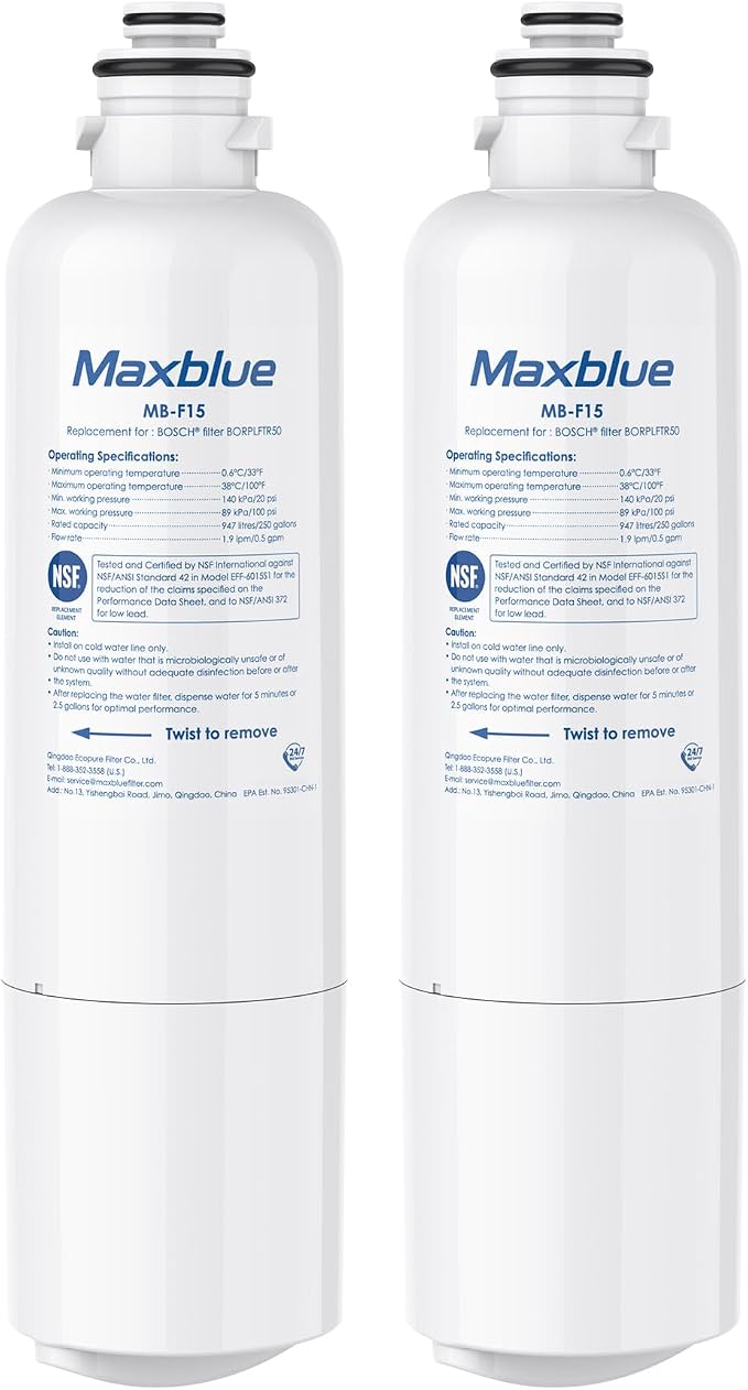 Maxblue BORPLFTR50 Replacement for Bosch® Ultra Clarity® Pro 11032531, by Maxblue