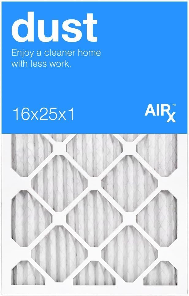 AIRX FILTERS WICKED CLEAN AIR. DUST 16x25x1 MERV 8 Pleated Air Filter - Image 2