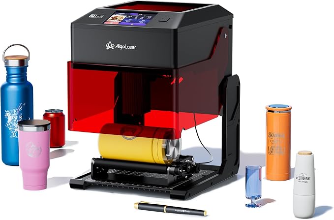 Algolaser Rotary Roller for Pixi Laser Engraver – Y-Axis Rotary Module for - Image 7