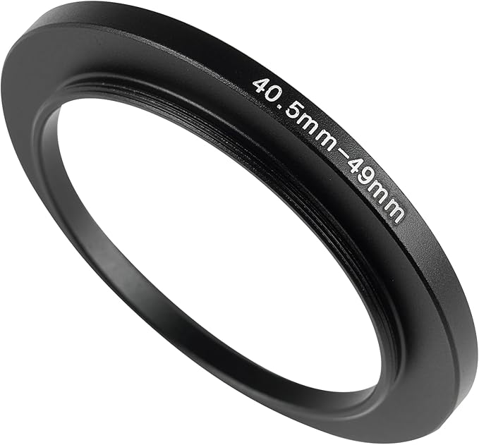 40.5-49mm Metal Step-Up Ring Adapter Compatible by Unknown