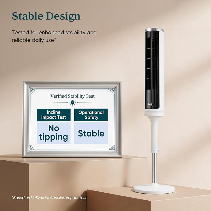 LEVOIT Tower Fan for Bedroom, Standing Fan - Image 8