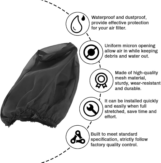 Filter Cover, Intake Filter Cover, Motorcycle Air Filter Cover - Image 5