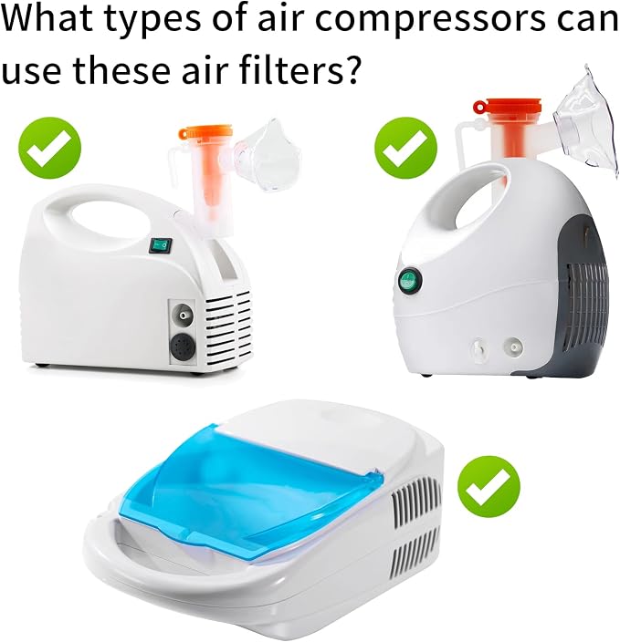 48 Nebulizer Filter Replacement Air Filter Sponge Compressor System - Image 6