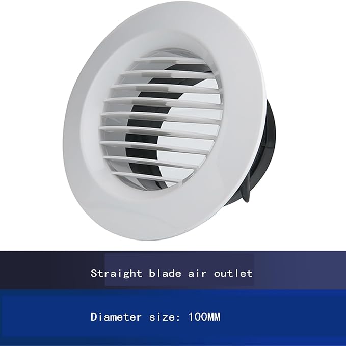 Round Fresh Air System Accessories, 200mm ABS Material, High-efficiency - Image 2