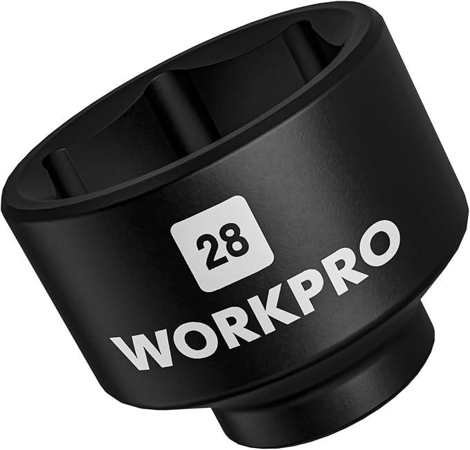 WORKPRO 28mm Oil Filter Socket Wrench, Oil Filter Removal Tool, Oil Filter by WORKPRO