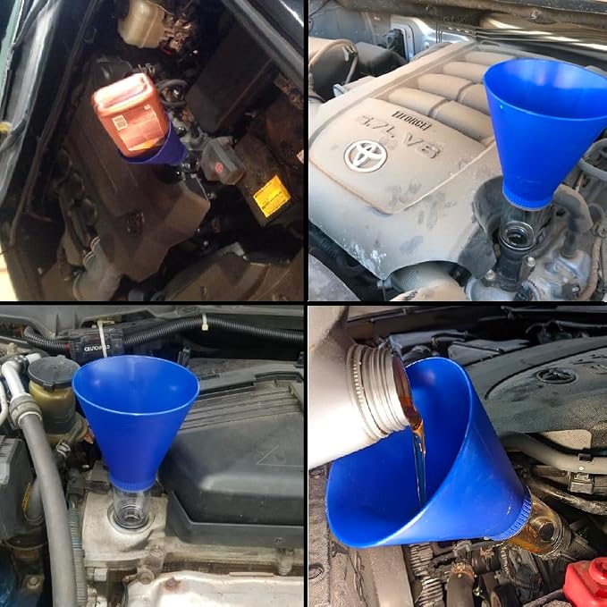 Oil Filter Wrench, Drain Tool & Advanced Engine Threaded Oil Funnel. Oil Change - Image 6