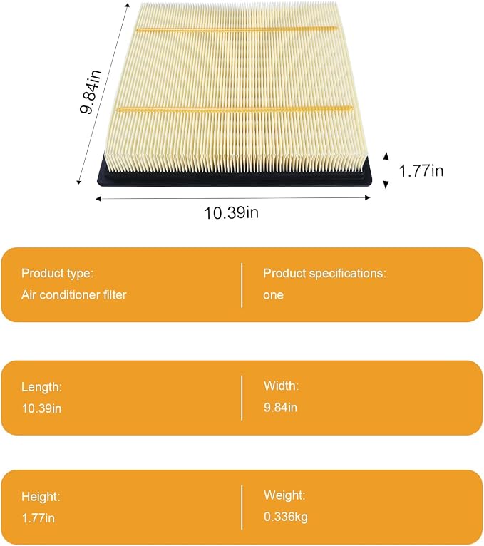 Engine Air Filter 7C3Z-9601-A Suitable - Image 3